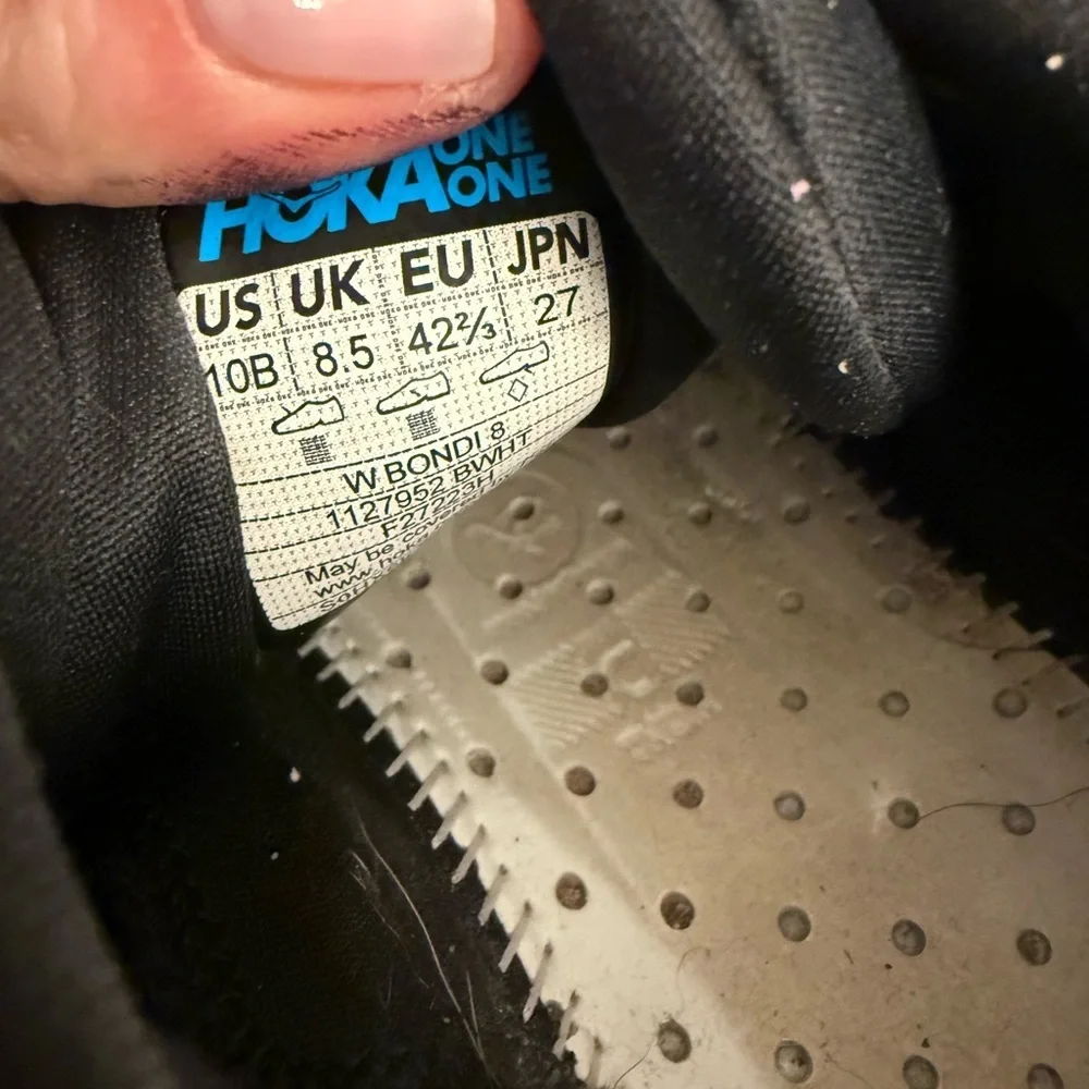 Hoka bondi black